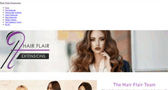 Desktop Screenshot of hairflair.ca